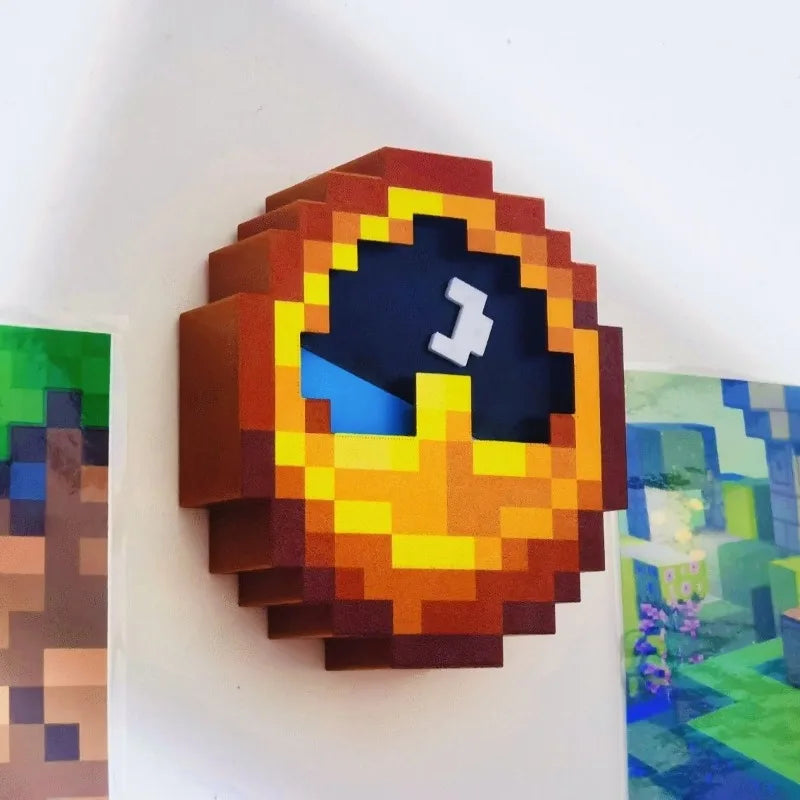 Horloge Murale Accessoire de Jeu Anime — Horloge à Quartz — Décoration Chambre & Salon — Cadeau Cartoon